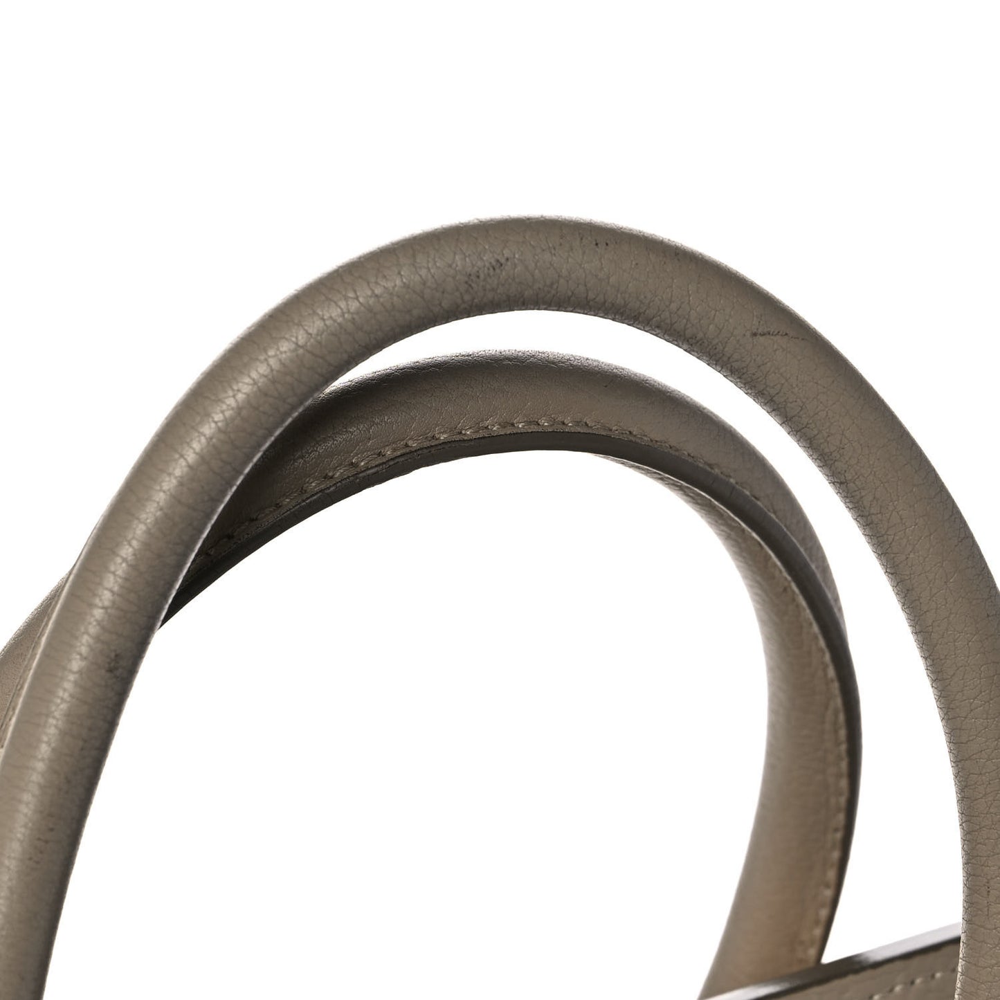 Crisped Calfskin Medium Tie Knot Tote Taupe