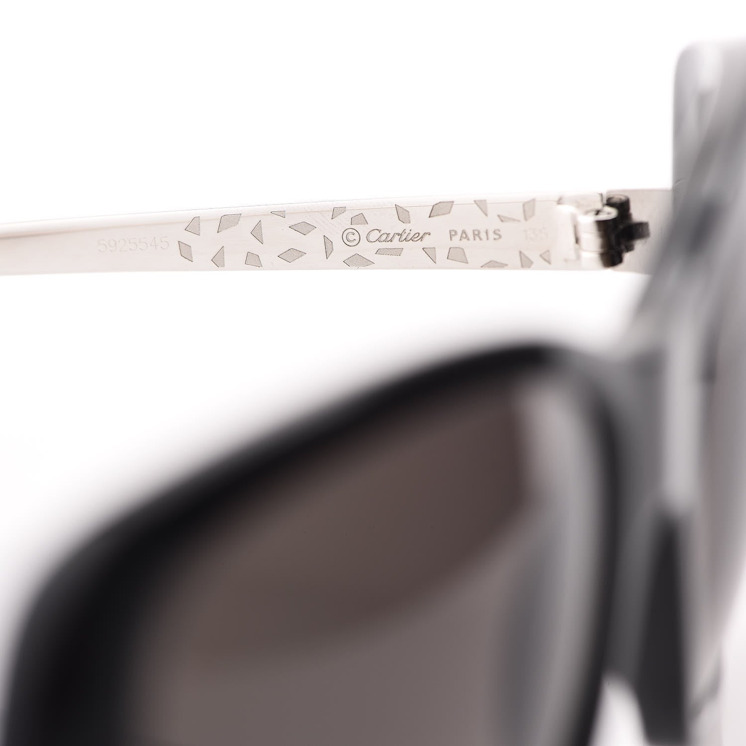 Cartier Panthere Wild De Sunglasses Black 5 of 8