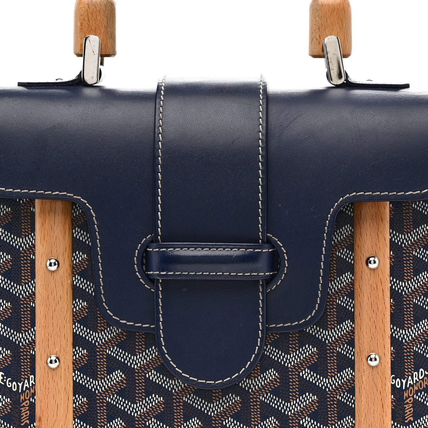 Goyard Goyardine Saigon PM Navy 7 of 14
