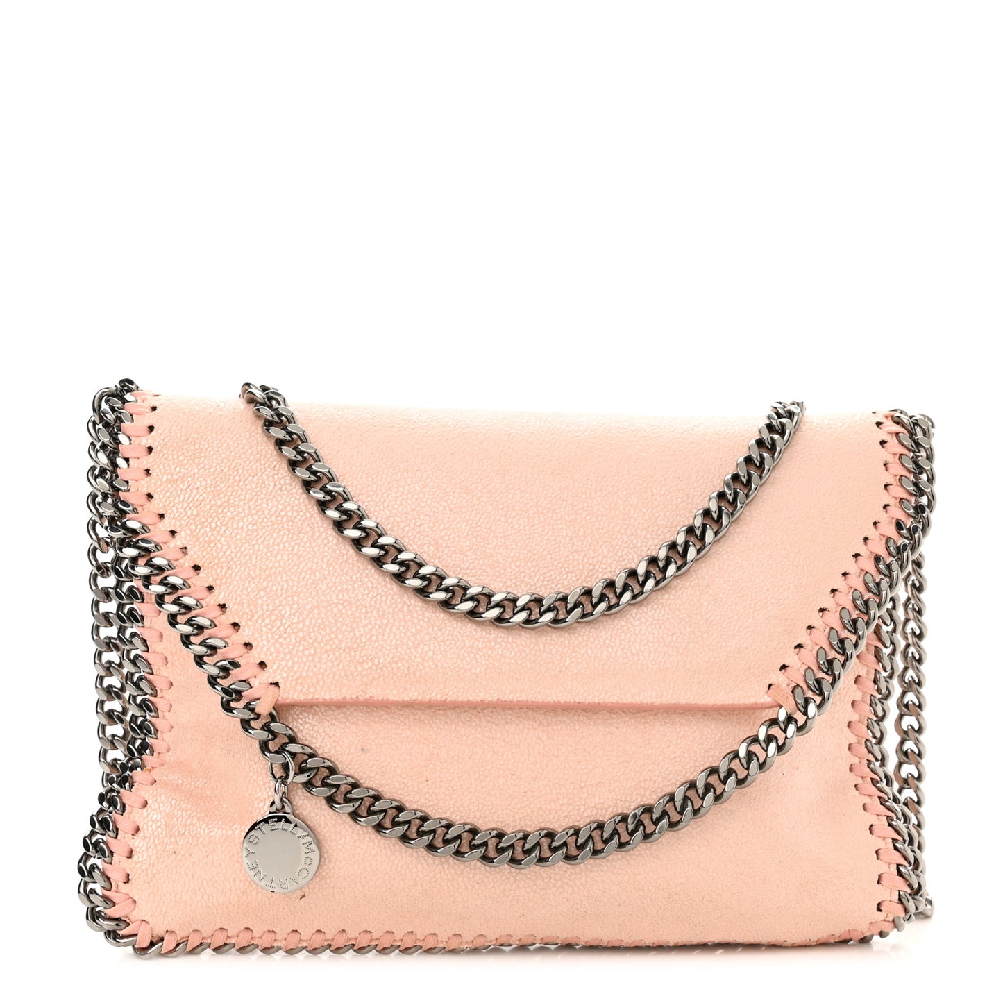 Shaggy Deer Mini Falabella Crossbody Bag Powder