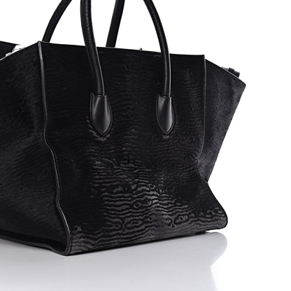 Celine Astrakhan Pony Hair Medium Phantom Luggage Black 15 of 23