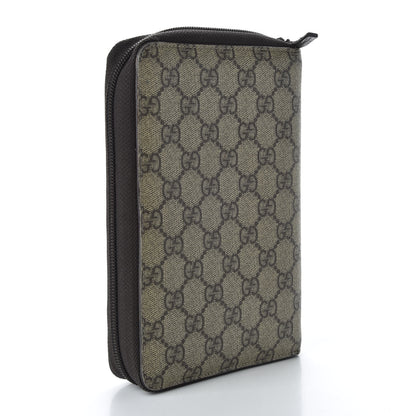 Gucci GG Plus Zip Around Agenda Brown 3 of 6