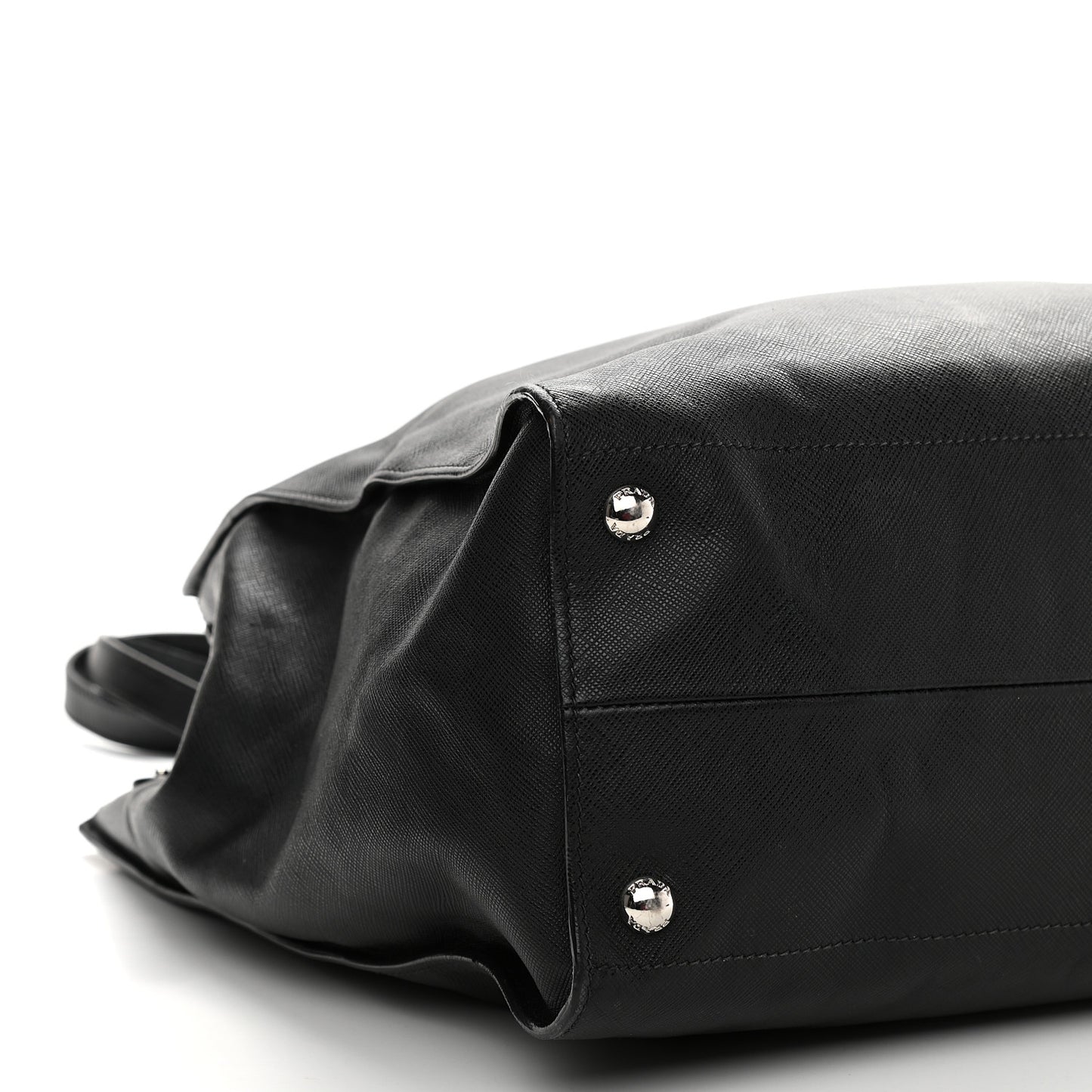 Saffiano Soft Tote Black