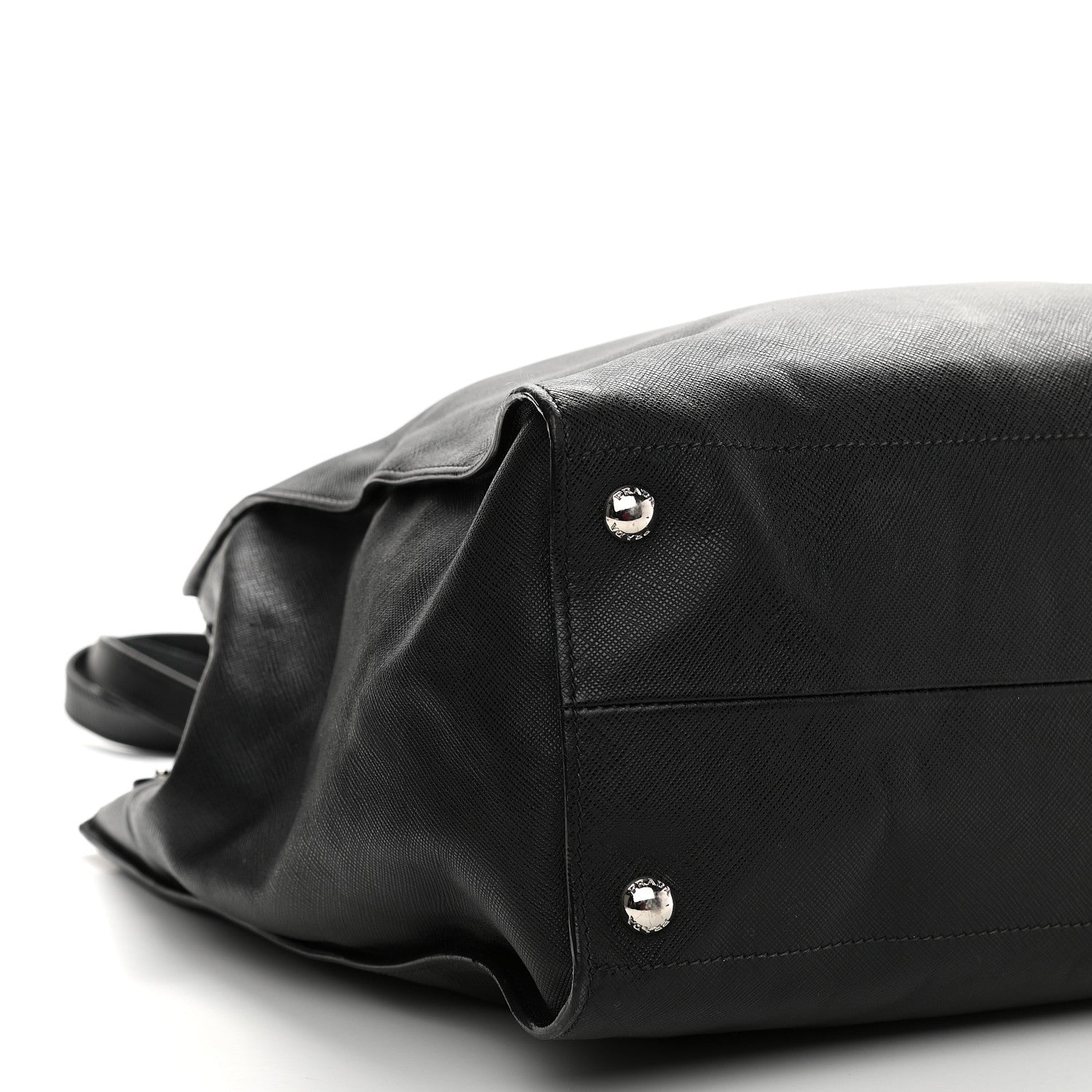 Prada Saffiano Soft Tote Black 6 of 8