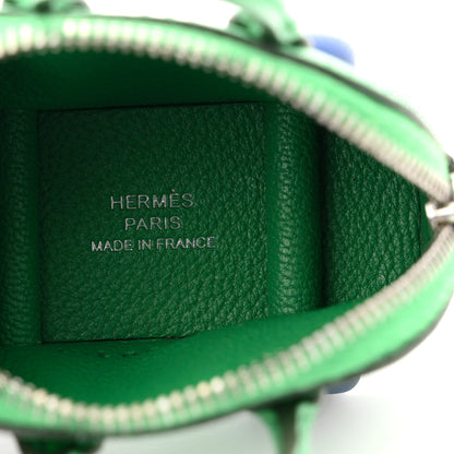 Hermes Chevre Mysore Bolide On Wheels Bag Charm Bamboo 6 of 8