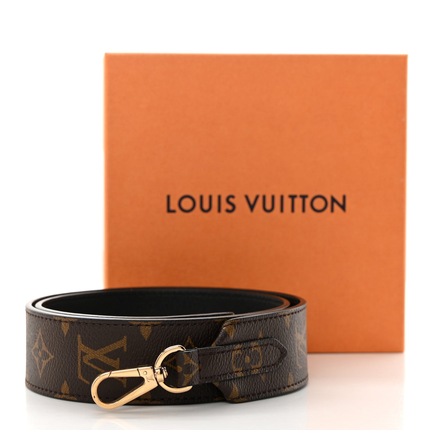Monogram Bandouliere Shoulder Strap Black