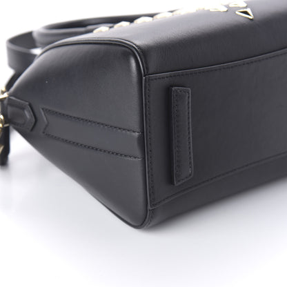 Givenchy Smooth Calfskin Triangle Studded Mini Antigona Black 6 of 11