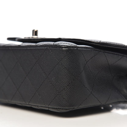 Chanel Caviar Quilted Mini Rectangular Flap Black 9 of 10