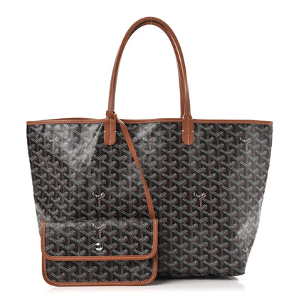 Goyard Goyardine Saint Louis PM Black Gold 1 of 9