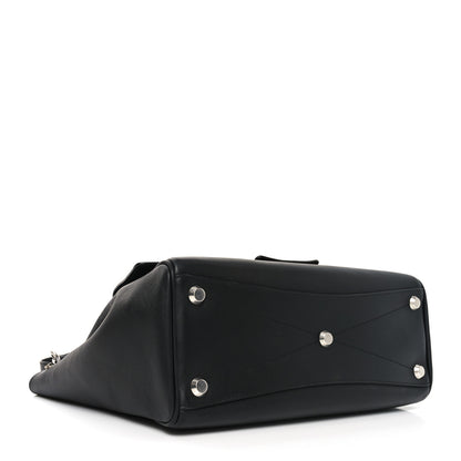 Balenciaga Smooth Calfskin Small Bel Air Carry All Bag Black 4 of 9