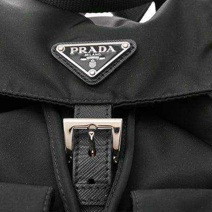 Prada Tessuto Nylon Vela Small Backpack Black 7 of 9