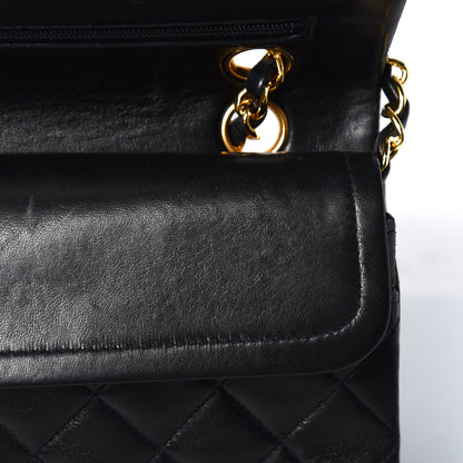 Chanel Lambskin Quilted Small Double Flap Black 11 of 16