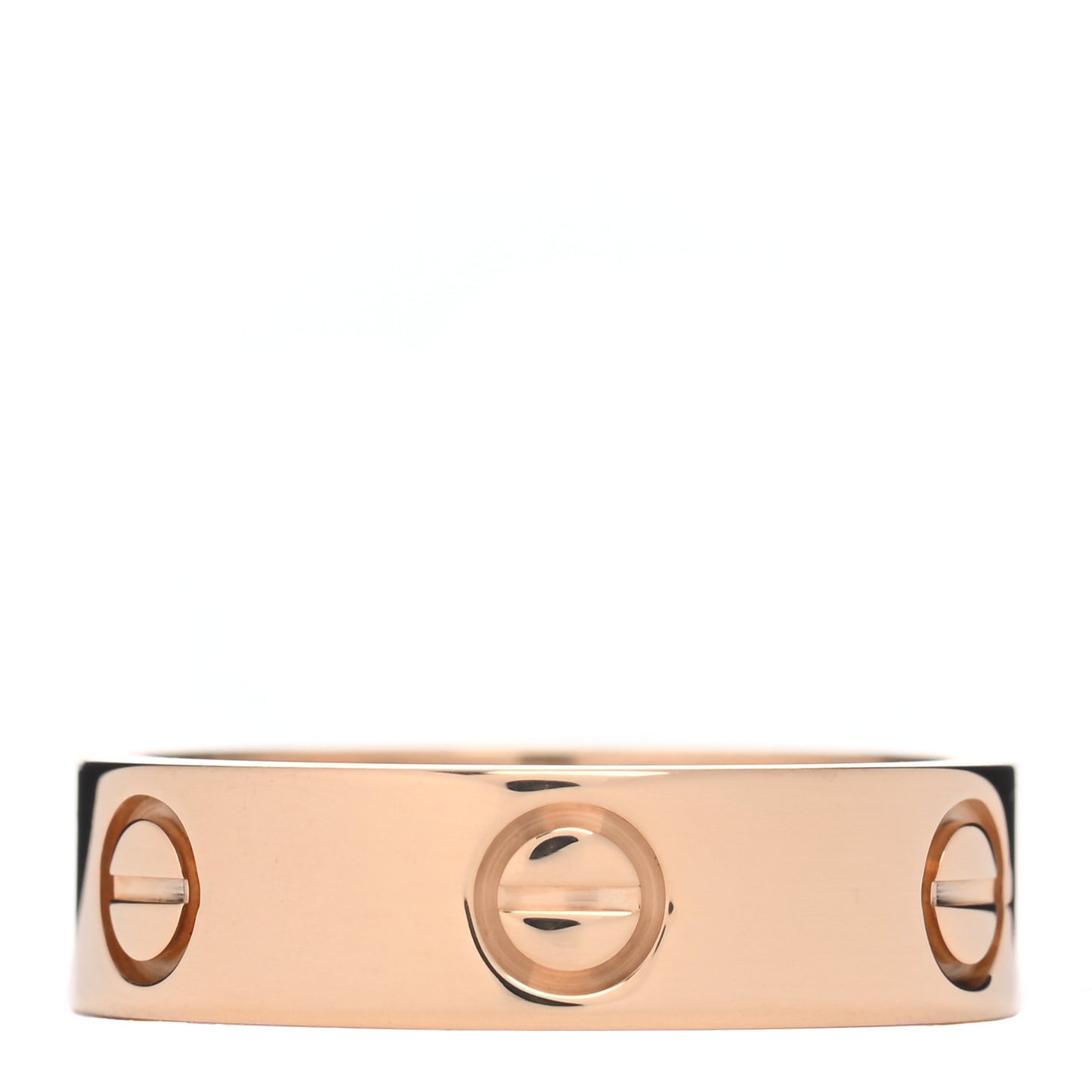 18K Yellow Gold 5.5mm LOVE Ring 55 7.25