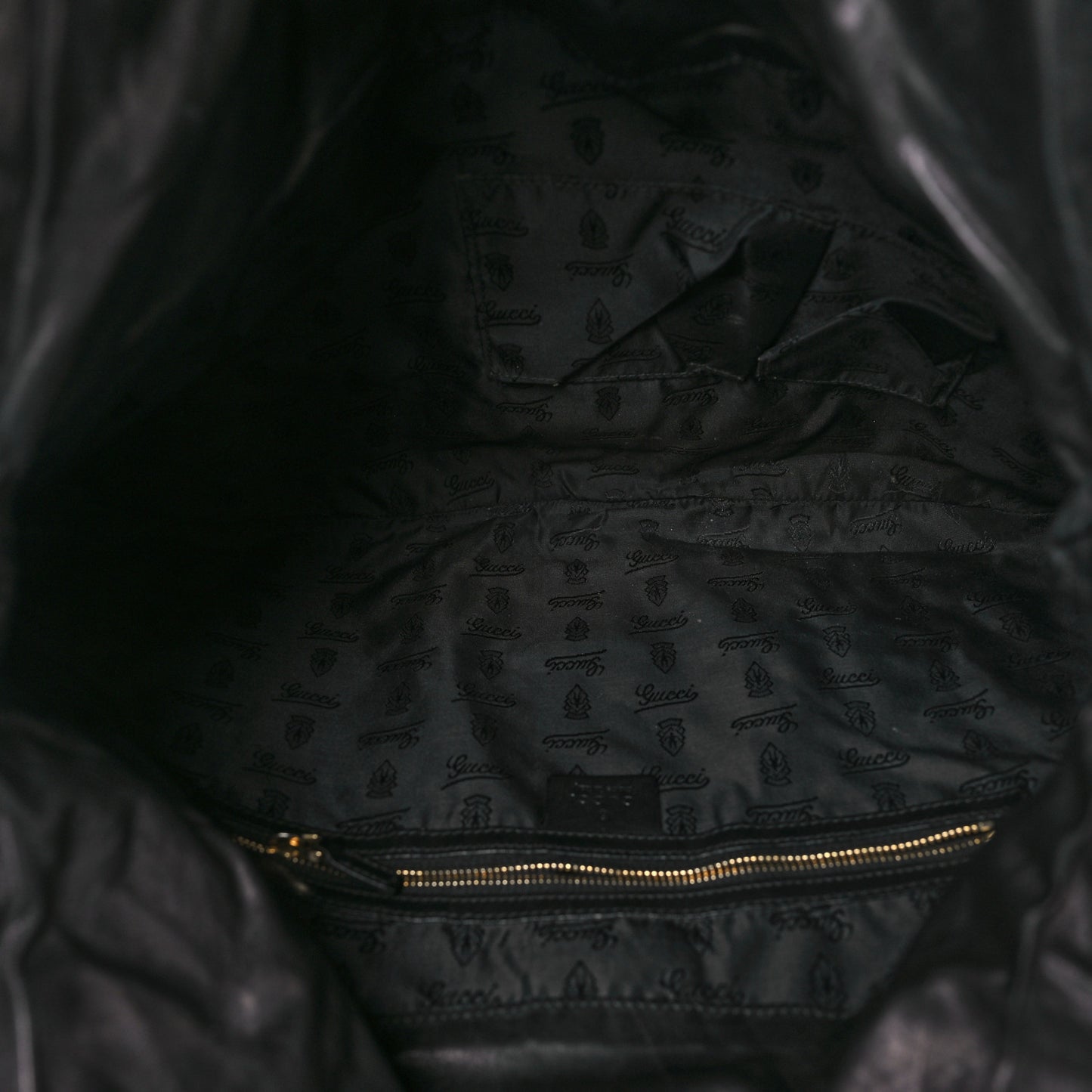 Patent Large Hysteria Top Handle Bag Black