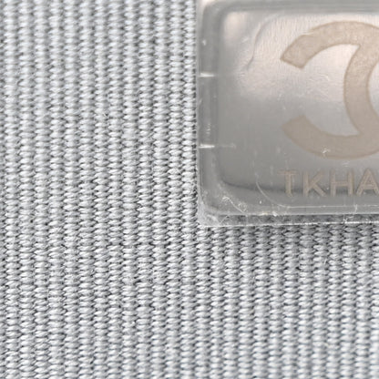 Chanel Metallic Lambskin Like A Wallet Flap Silvery Black 7 of 10