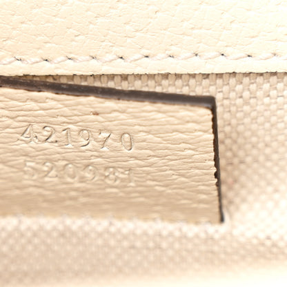 Gucci Textured Calfskin Crystal Mini Dionysus Shoulder Bag Mystic White 7 of 12