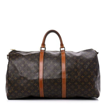 Louis Vuitton Monogram Keepall Bandouliere 55 1 of 23