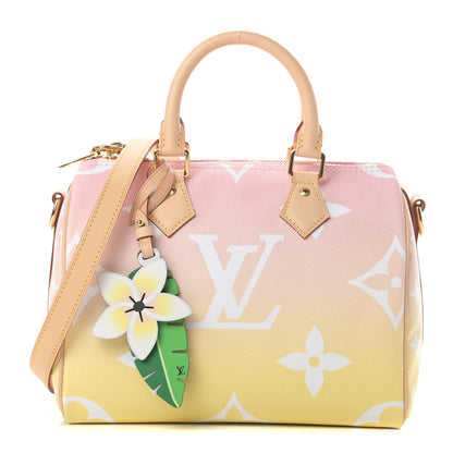 Louis Vuitton Monogram Giant By The Pool Speedy Bandouliere 25 Light Pink 1 of 10
