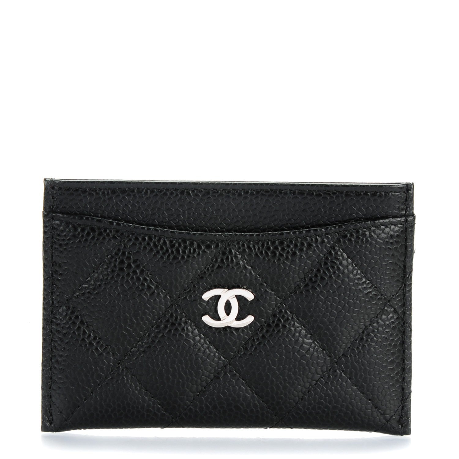 Chanel Caviar Quilted Card Holder Black 1 of 8