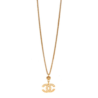 Chanel Chain CC Long Necklace Gold 1 of 5