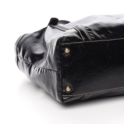 Gucci Dialux Medium Britt Shoulder Bag Black 9 of 11
