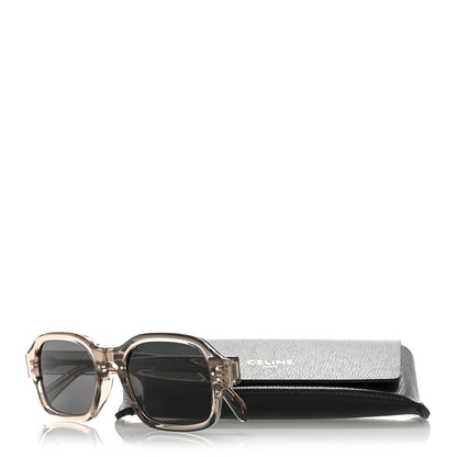 Celine Acetate Square Sunglasses CL40266U Beige Smoke 7 of 7