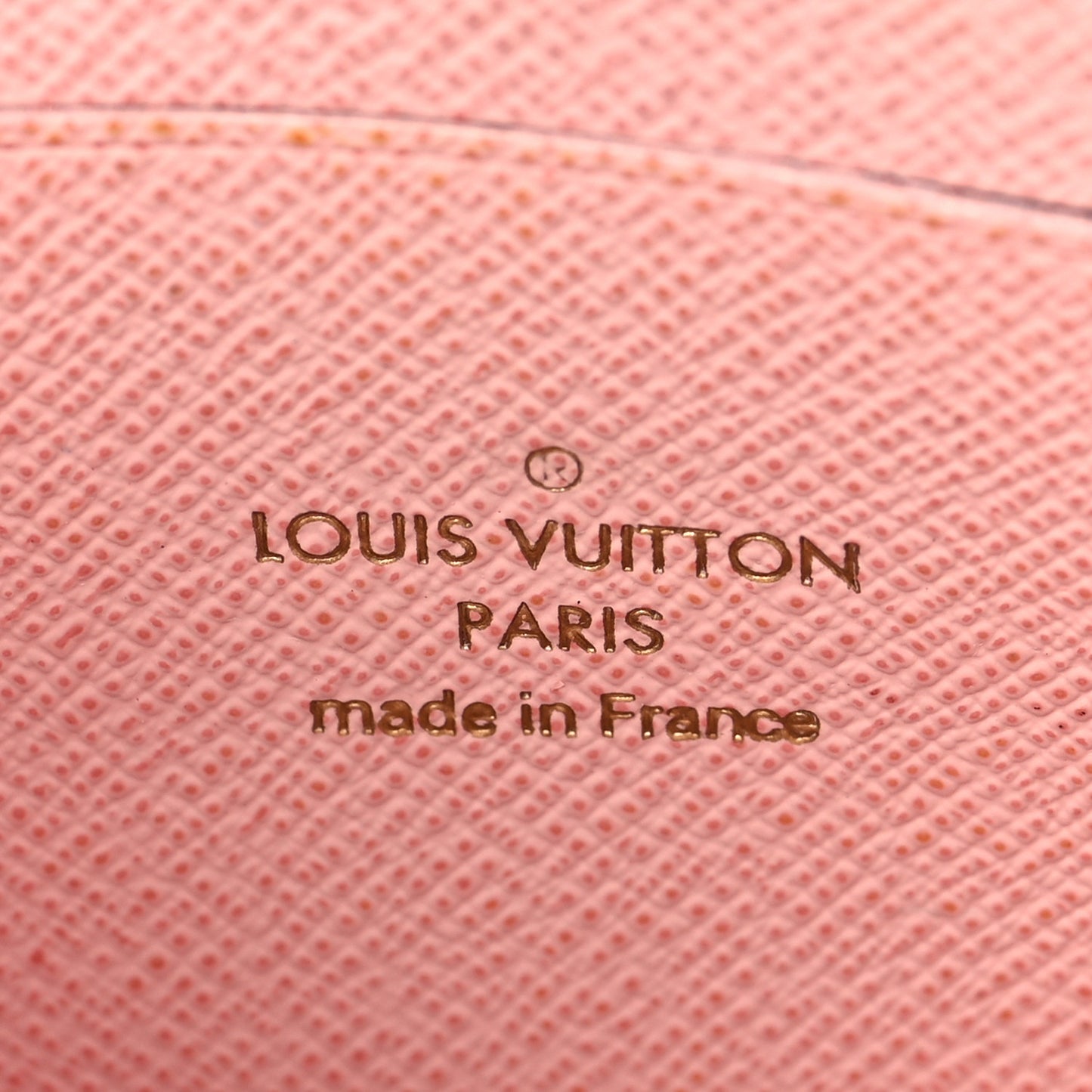 Monogram 2020 Christmas Animation Big Wheel Double Zip Pochette Rose Ballerine