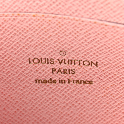 Louis Vuitton Monogram 2020 Christmas Animation Big Wheel Double Zip Pochette Rose Ballerine 6 of 7
