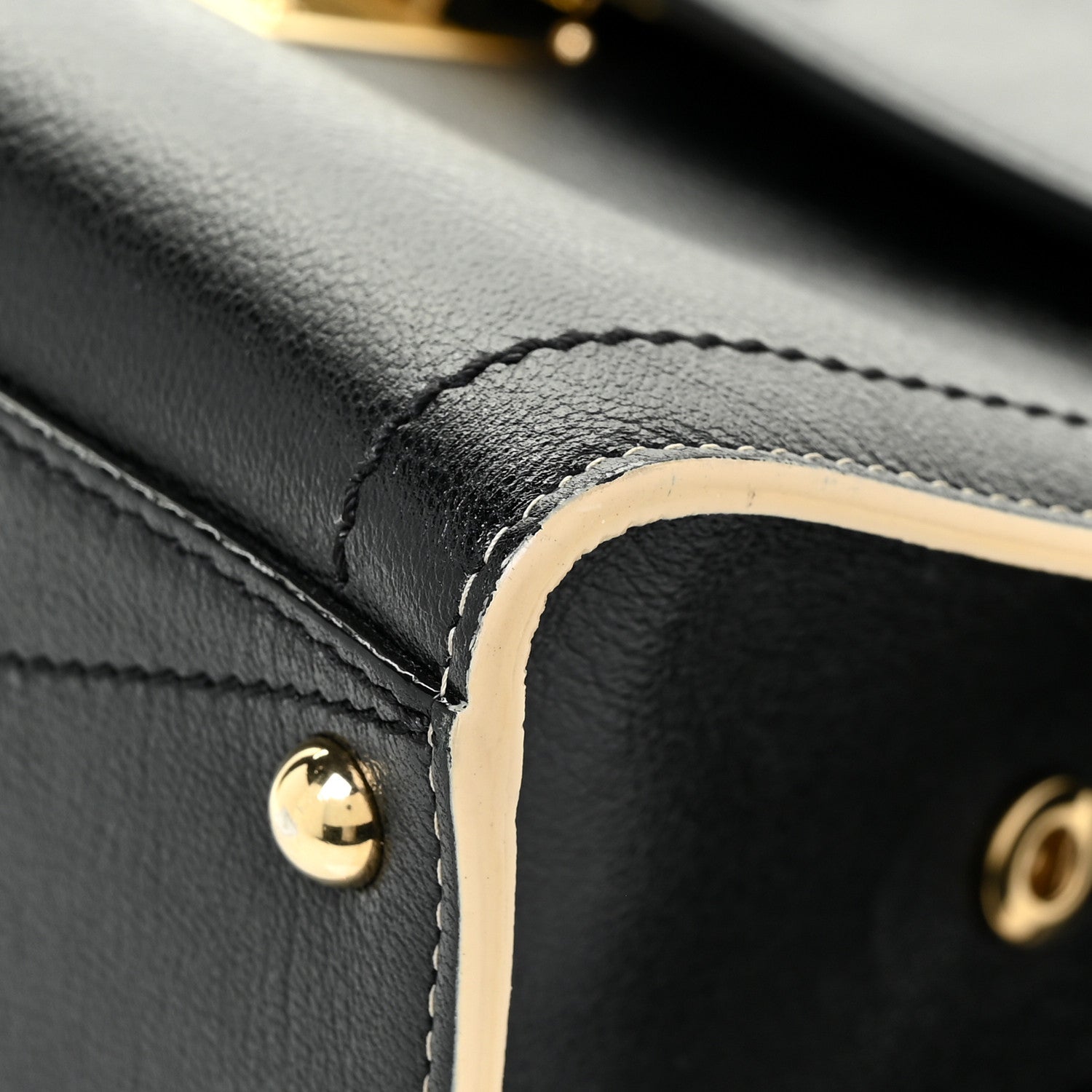 Marc Jacobs Textured Calfskin Satchel Black 9 of 17