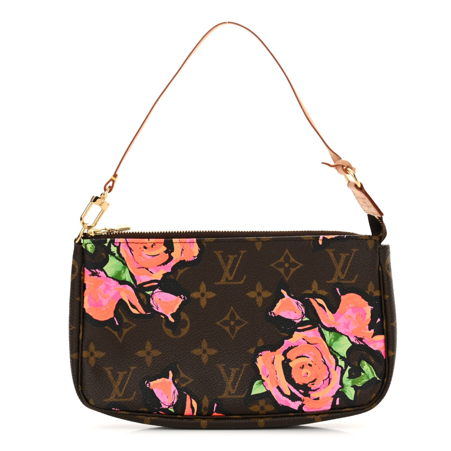 Louis Vuitton Monogram Roses Pochette Accessories 1 of 11