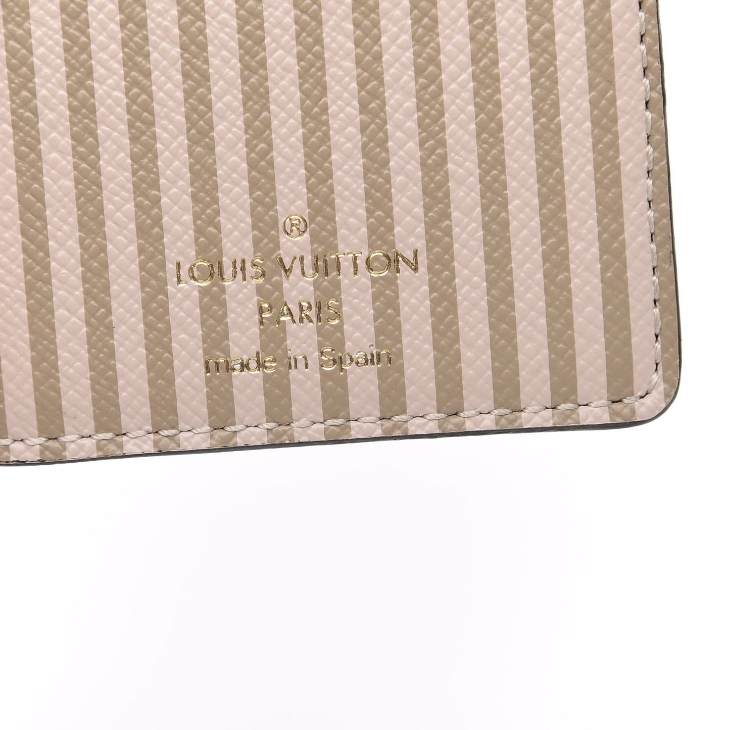 Damier Ebene Illustre Trunk Key Holder Beige