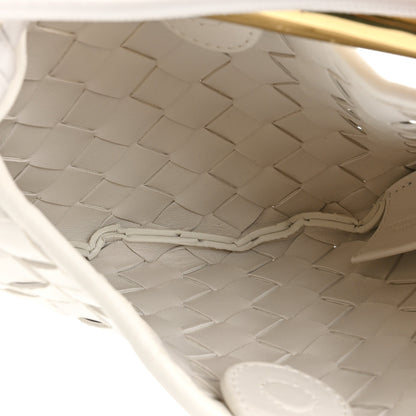 Bottega Veneta BOTTEGA VENETA Nappa Intrecciato Mini Sardine Bag Chalk 5 of 8