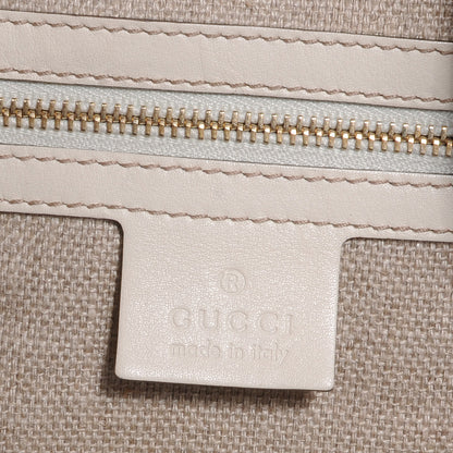Gucci Straw Peggy Bamboo Handle Hobo 6 of 7
