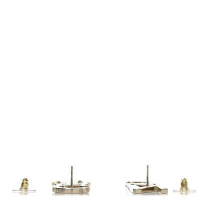 Chanel Metal Cha-Nel Logo Drop Earrings Gold 3 of 4