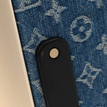 Louis Vuitton Monogram Denim Horizon 55 Blue 12 of 12