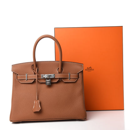 Hermes Togo Birkin 30 Gold 11 of 11