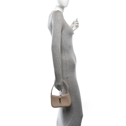 Saint Laurent Vegetable Le 5 A 7 Mini Hobo Dark Beige 2 of 11