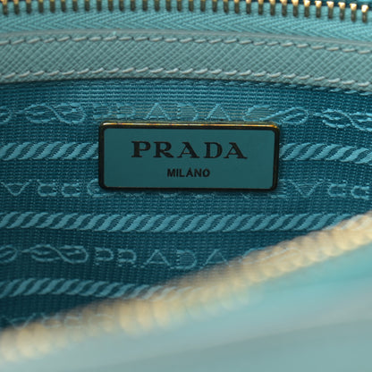 Prada Saffiano Medium Galleria Double Zip Tote Turchese 7 of 13