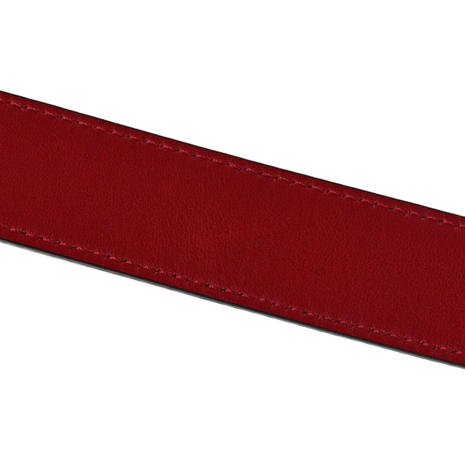 Fendi Calfskin Adjustable Strap You Red 8 of 9