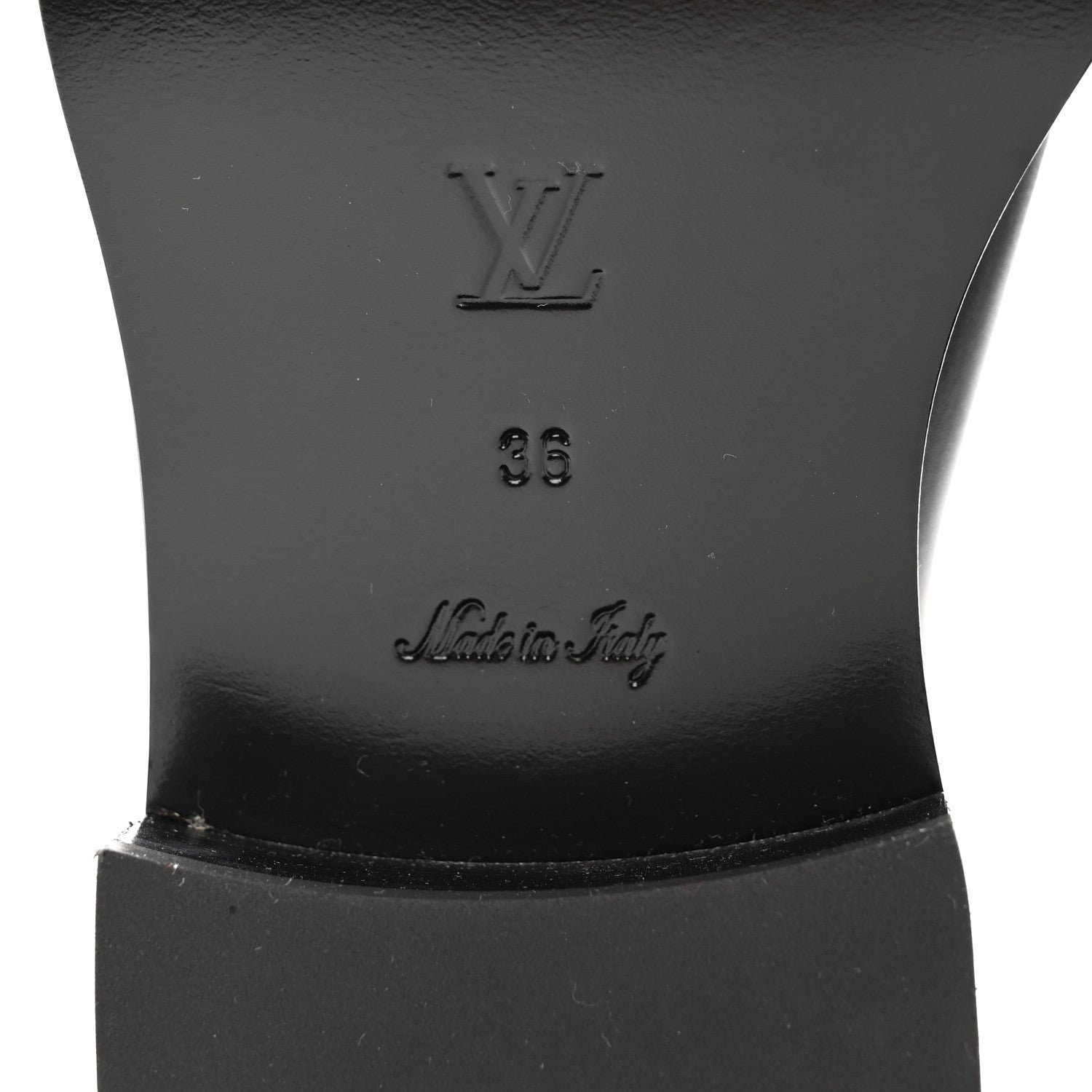 Louis Vuitton Calfskin Monogram Downtown Ankle Boots 36 Black 8 of 9