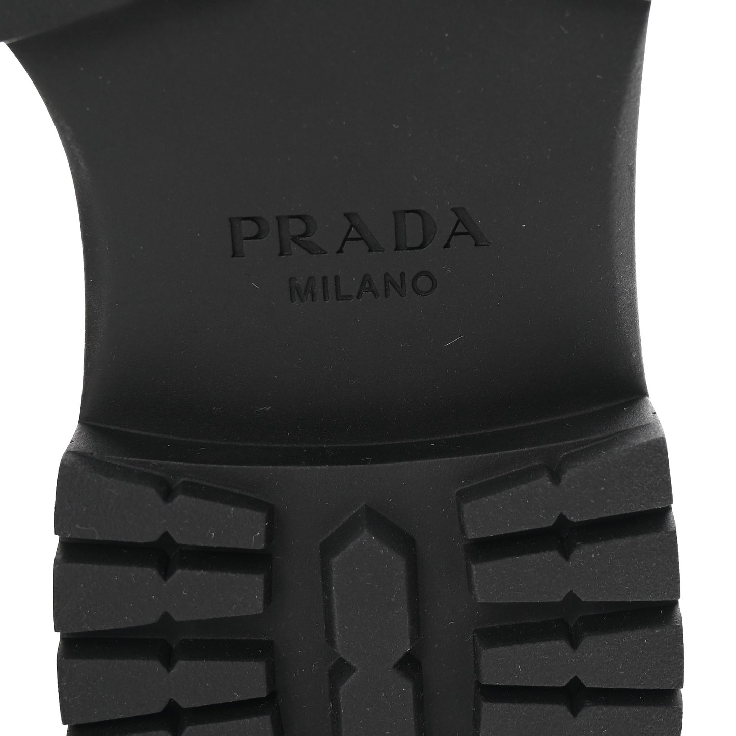 Spazzolato Triangle Logo Monolith Pointy 55mm Loafers 41 Cognac