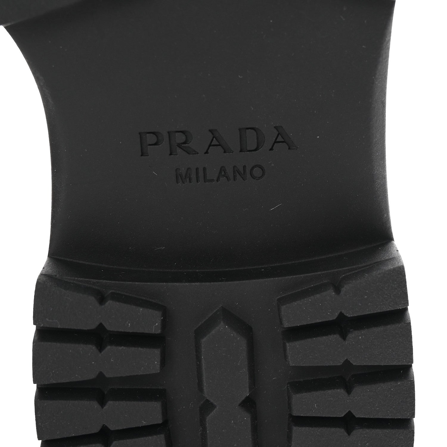 Prada Spazzolato Triangle Logo Monolith Pointy 55mm Loafers 41 Cognac 7 of 10