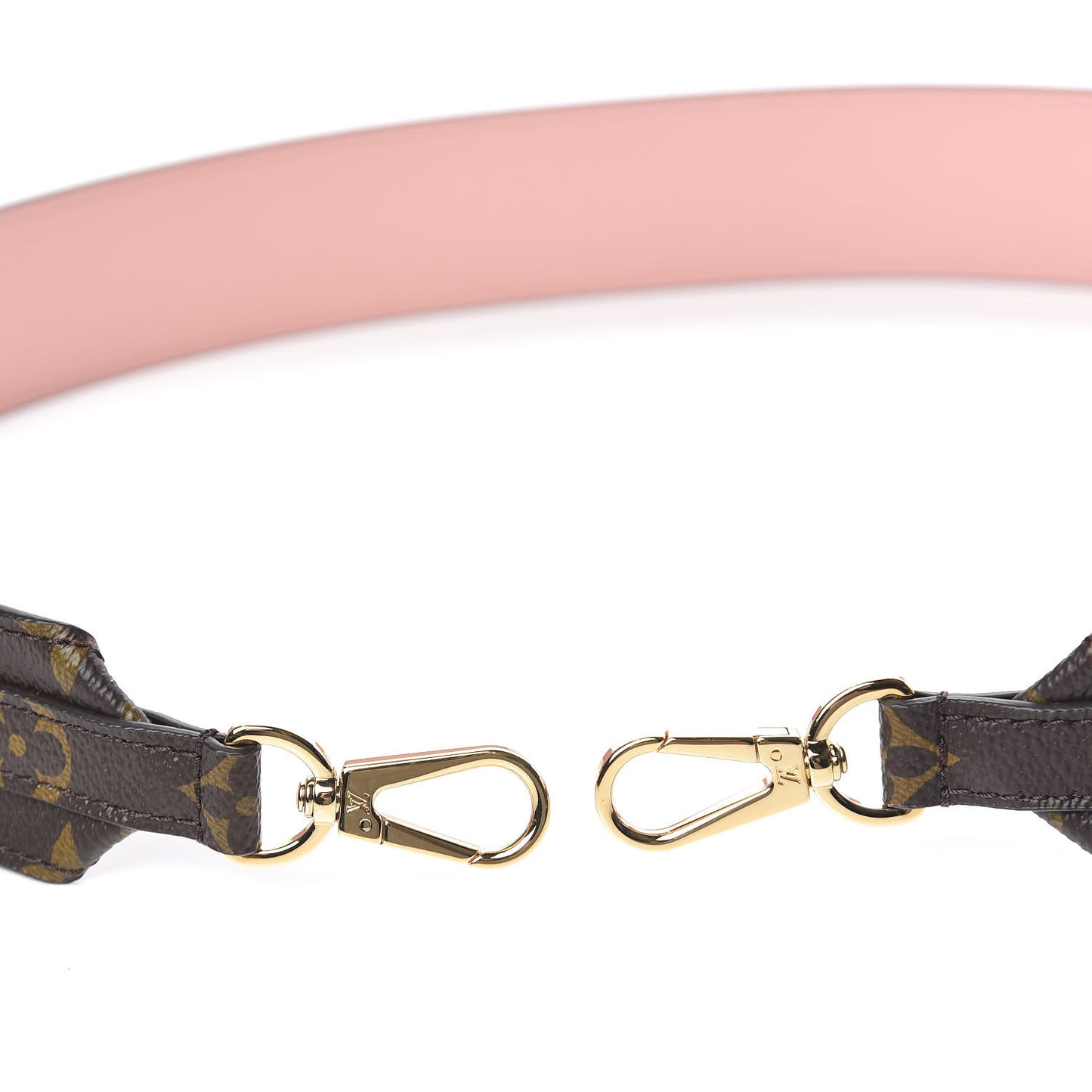 Monogram Bandouliere Shoulder Strap Rose Poudre