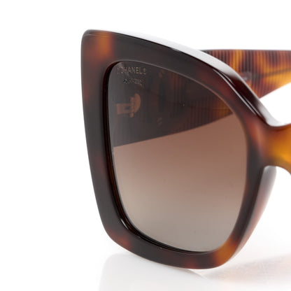Chanel Square Polarized CC Sunglasses 5494 Tortoise Brown 7 of 8