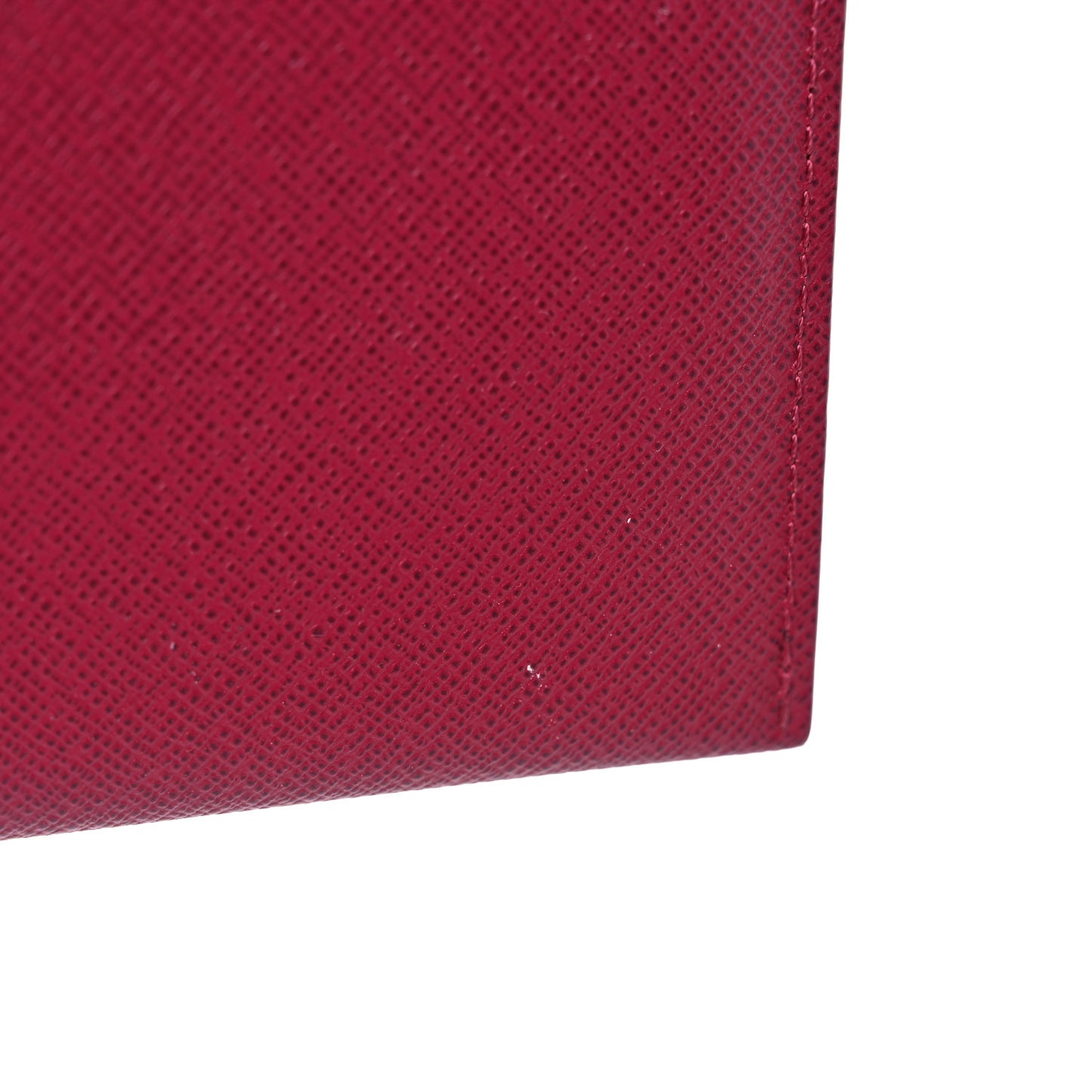 Calfskin Felicie Card Holder Insert Fuchsia