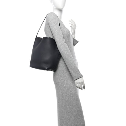 The Row Grained Calfskin Medium N/S Park Tote Marine 2 of 11