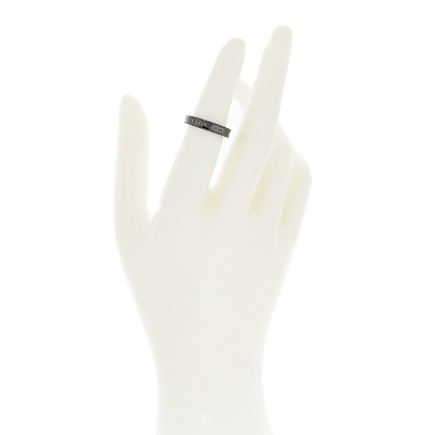 Titanium 4mm Narrow 1837 Ring 50 5.25