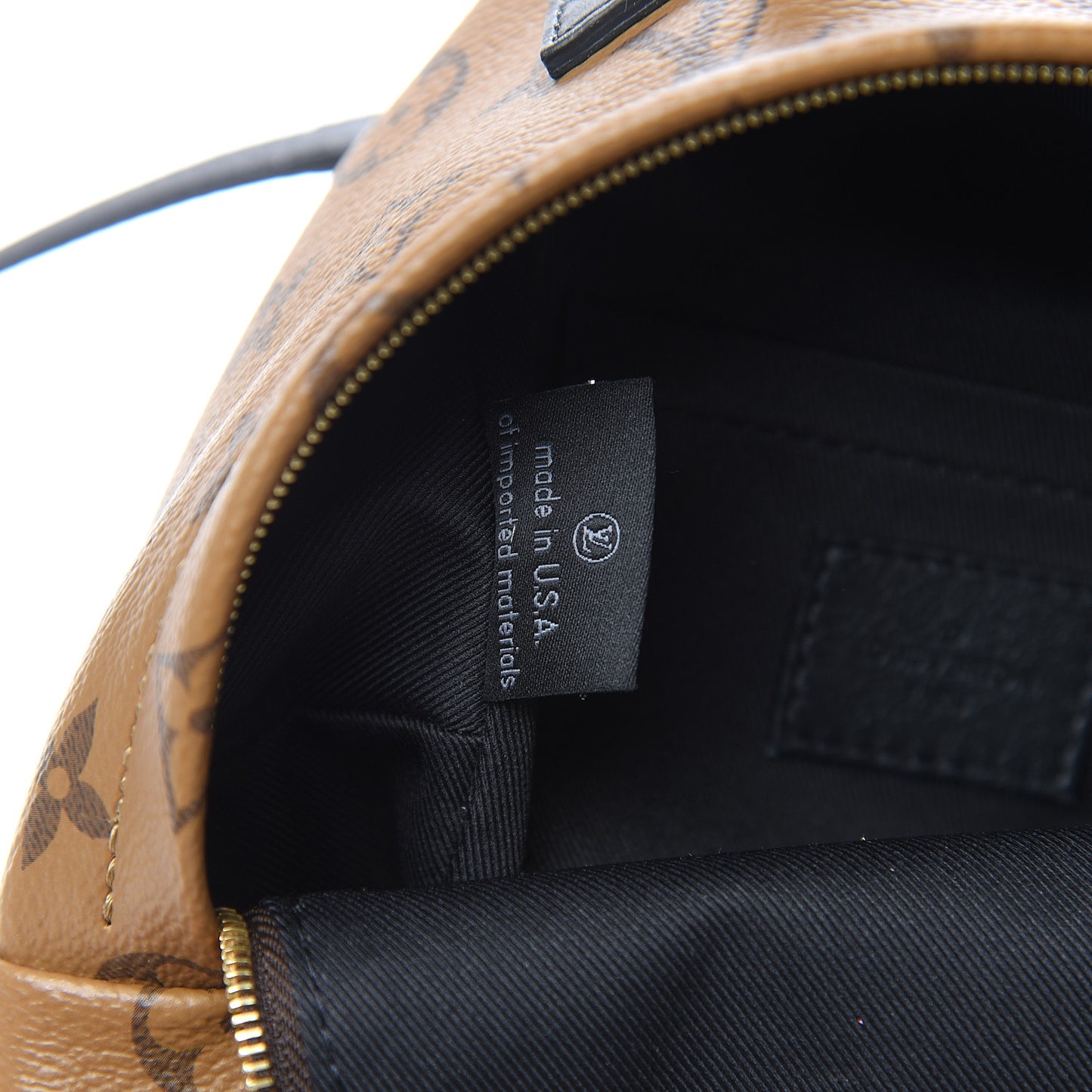Reverse Monogram Palm Springs Backpack Mini