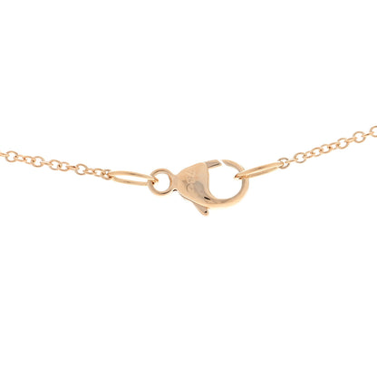 David Yurman 18K Rose Gold Diamond Morganite 7mm Petite Chatelaine Pendant Necklace 4 of 4