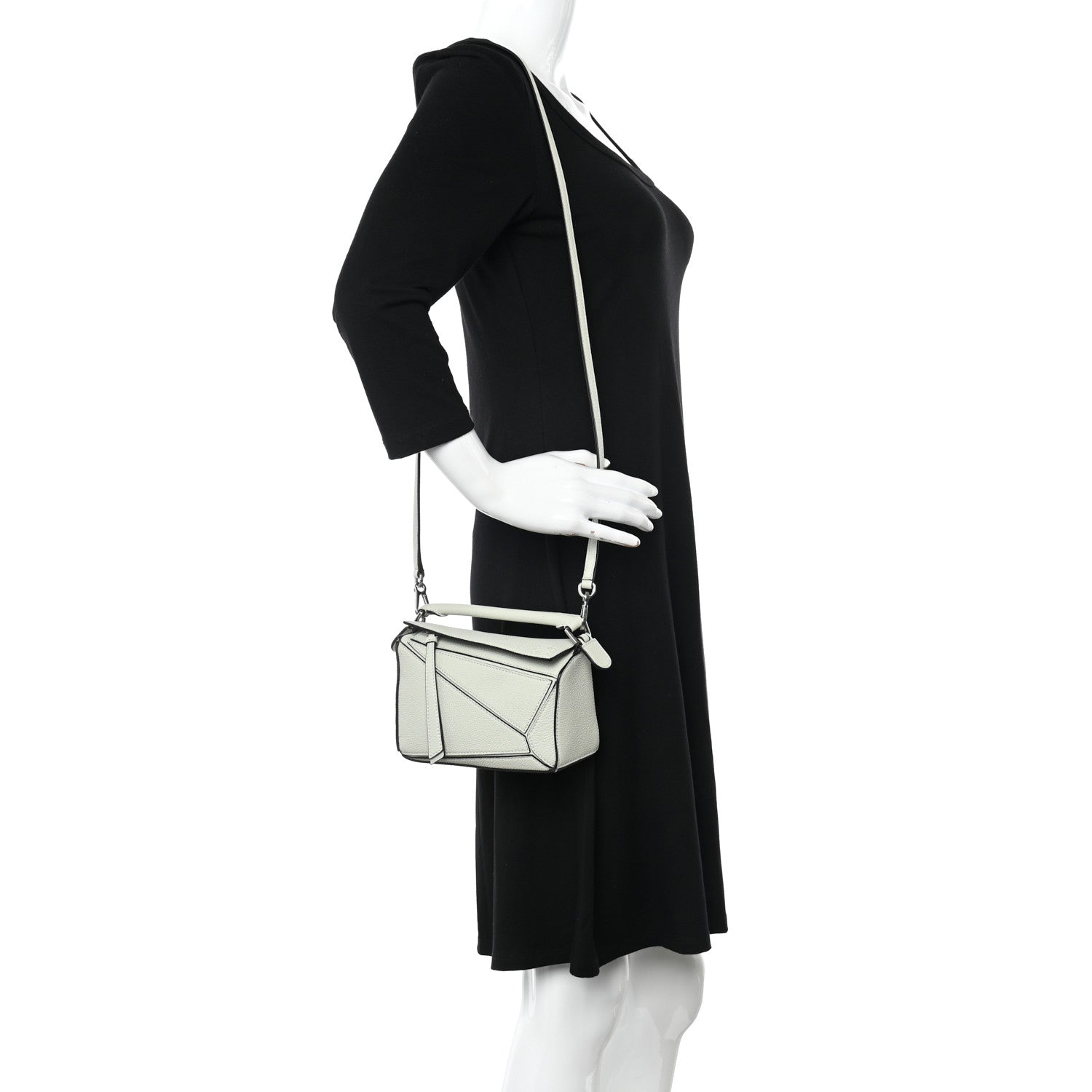 Loewe Calfskin Mini Puzzle Bag Light Celadon 2 of 11